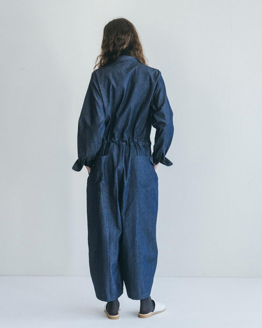 Satish Jumpsuit: Denim
