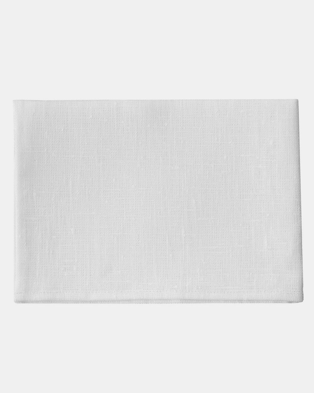 Thick Linen Kitchen Cloth: White
