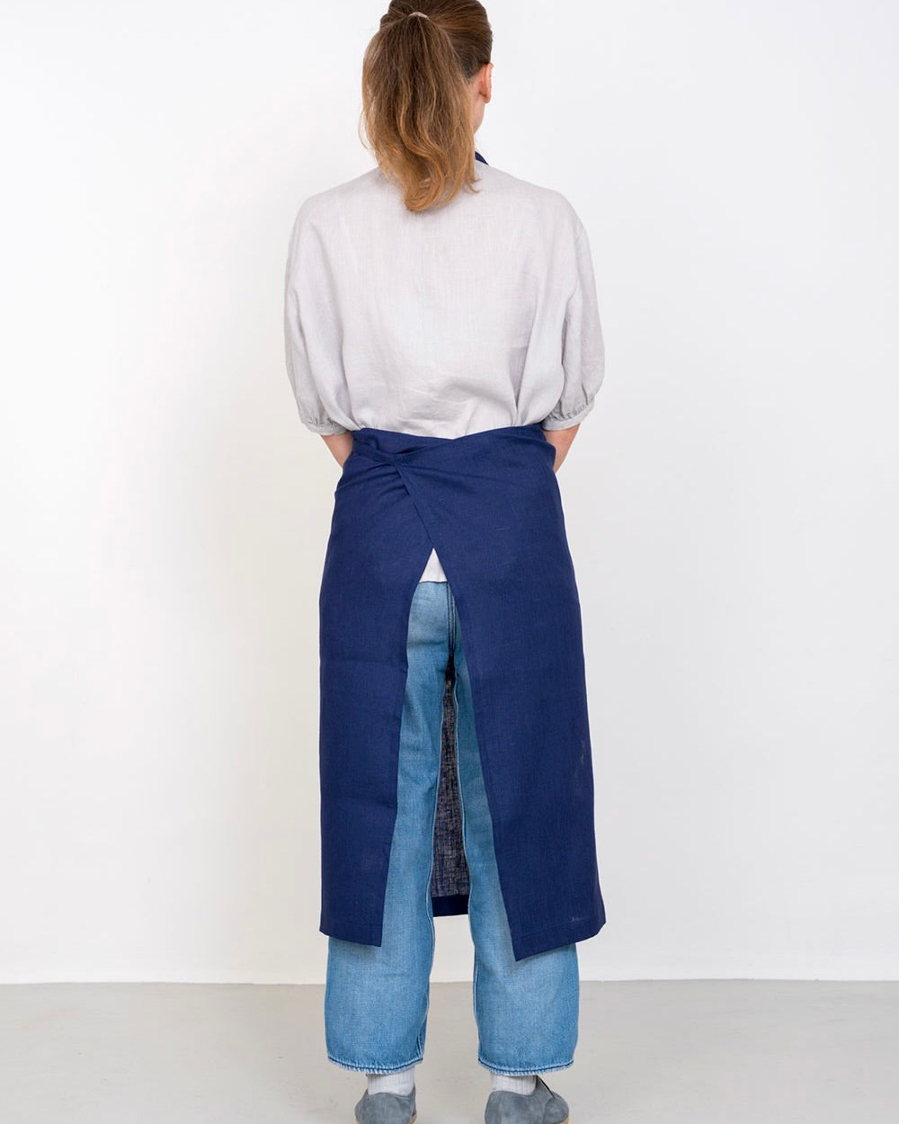 Full Apron: Blue Violet