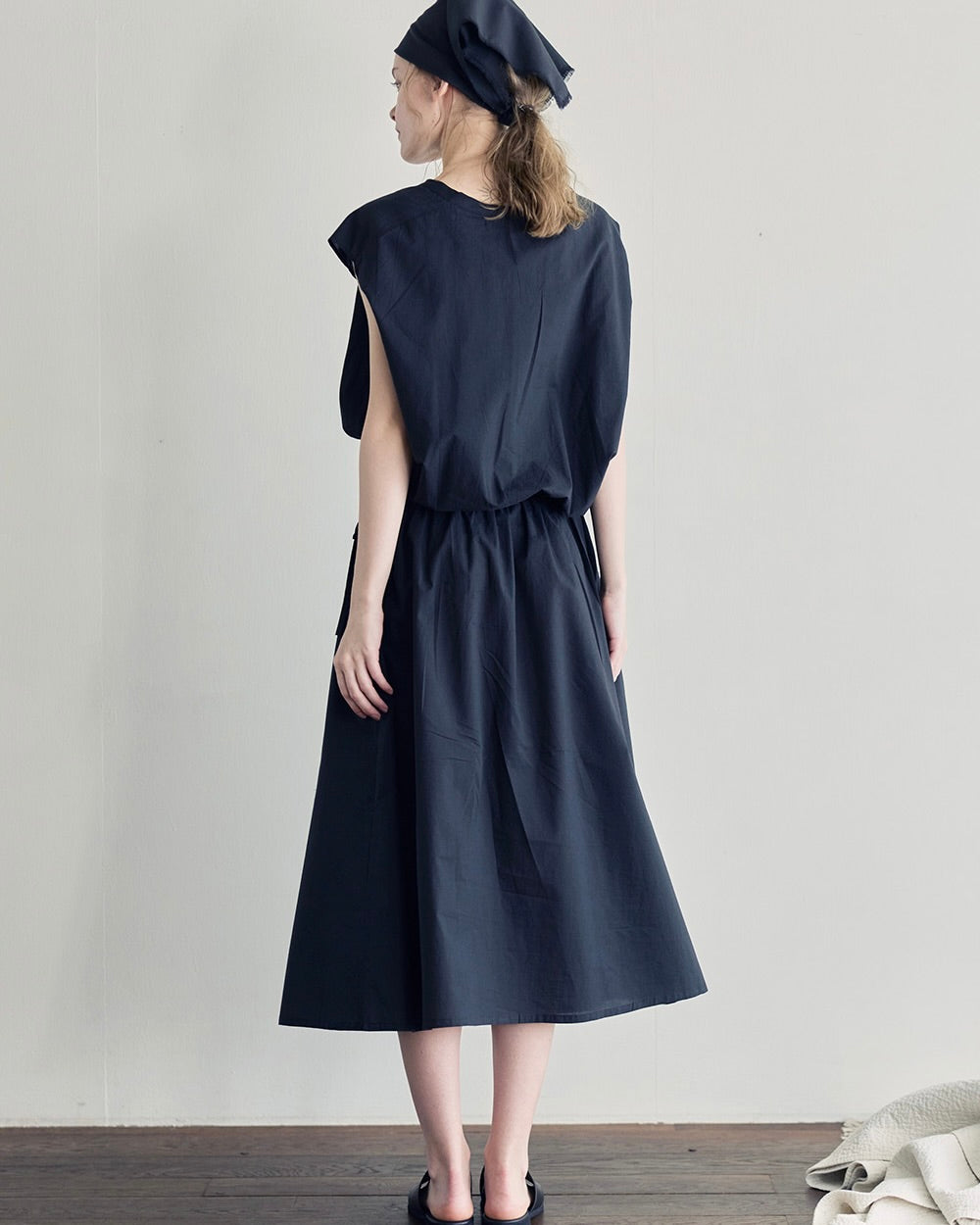 Titli Dress: Dark Navy