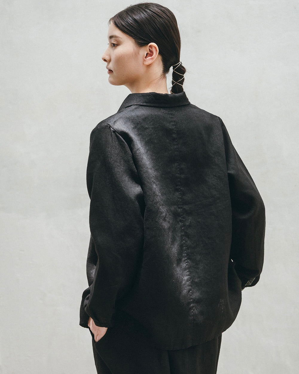 Elsie Shirt: Black