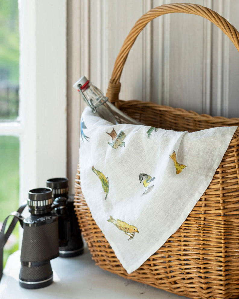 Handkerchief-Isabelle Boinot: Birds