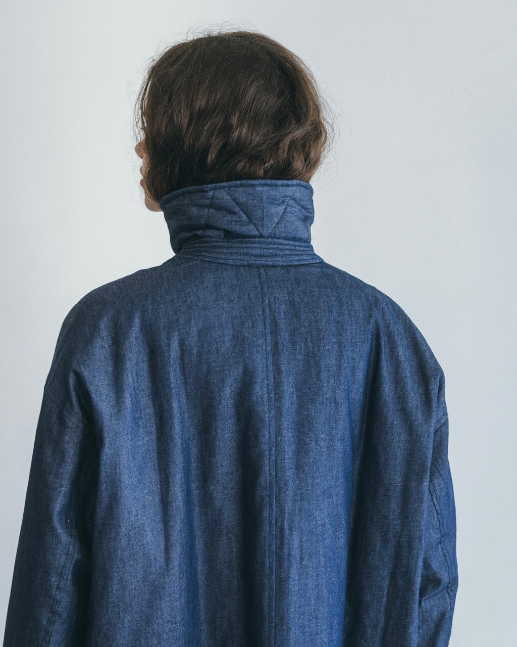 Amar Coat: Denim