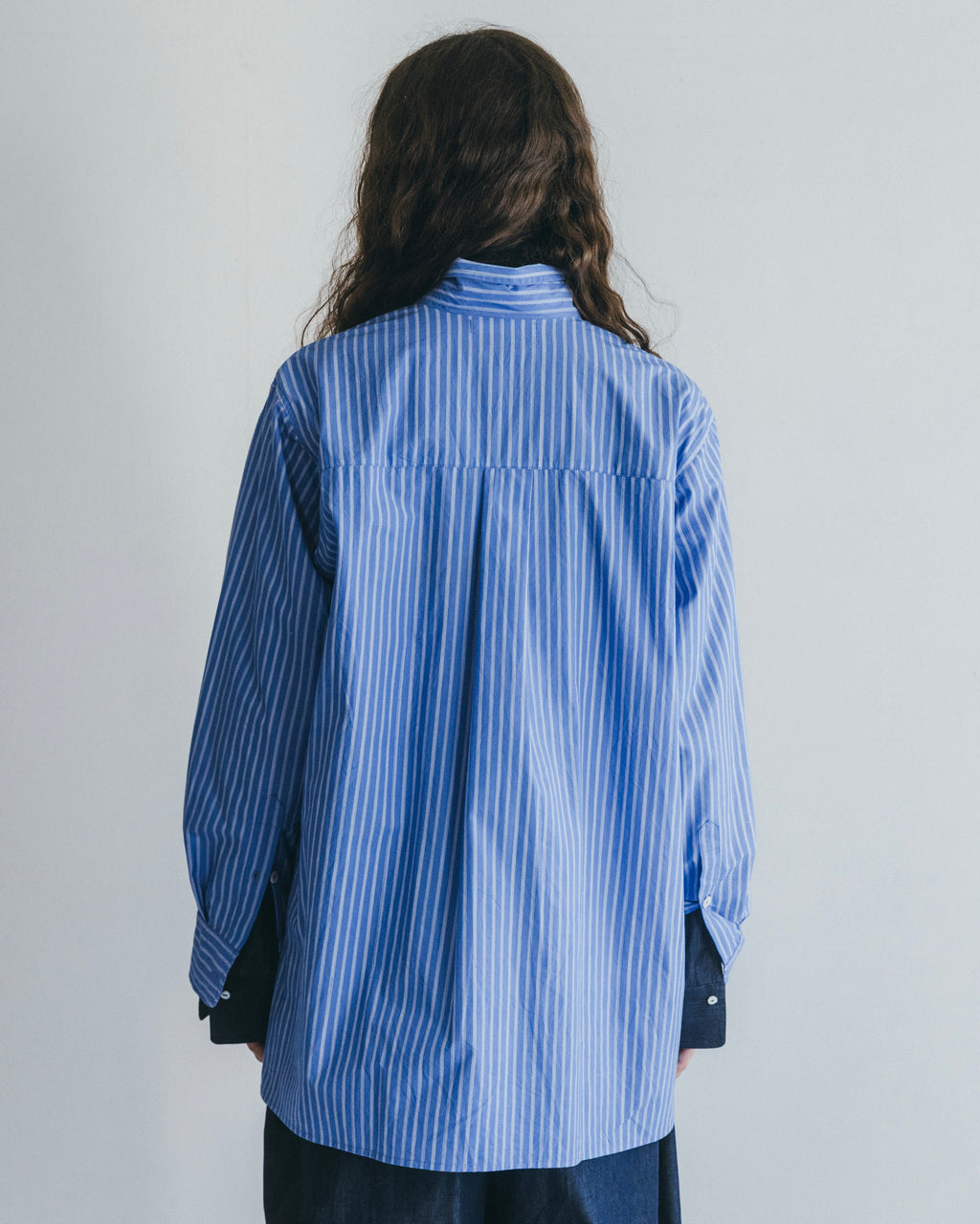 Rajesh Shirt: Blue Stripe