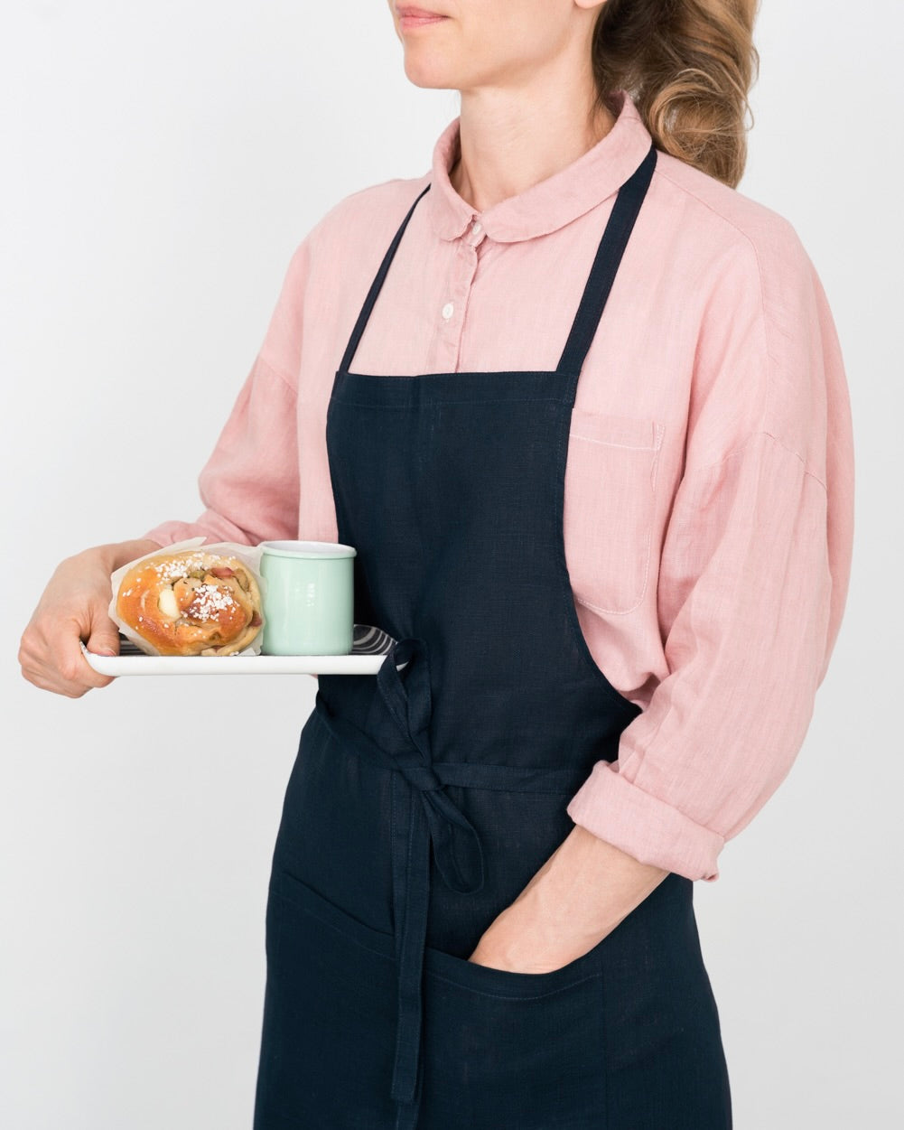 Full Apron: Navy – Shop Fog Linen