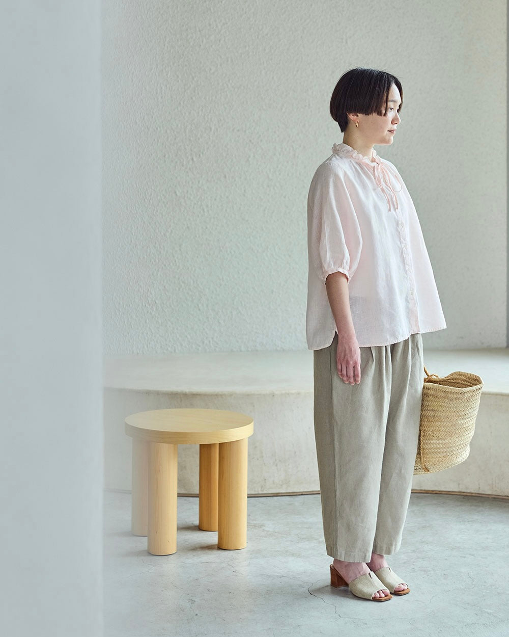 Helene Top: Opal Peach