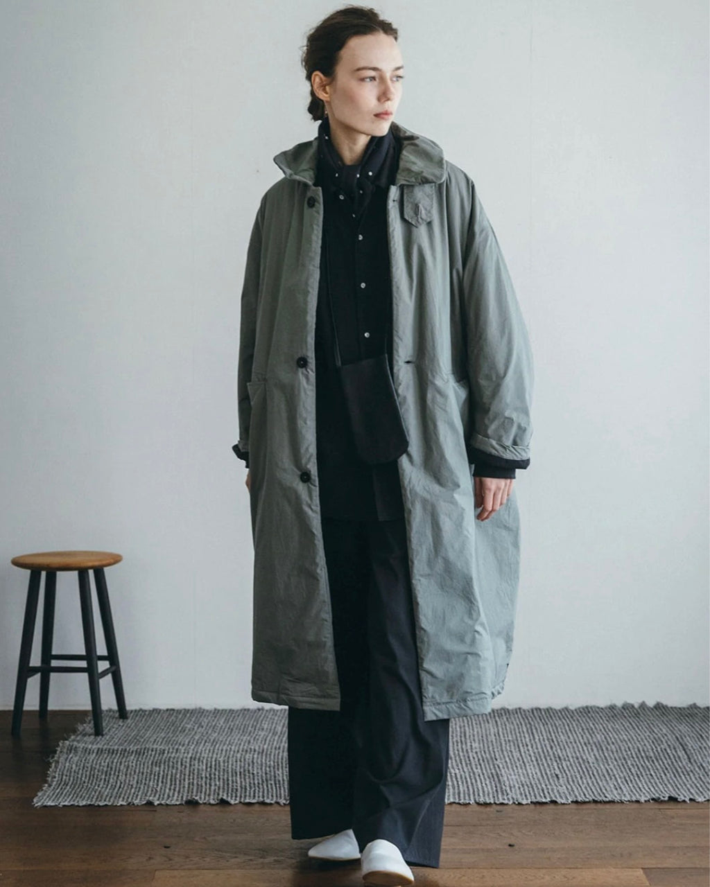 Amar Coat: Grey