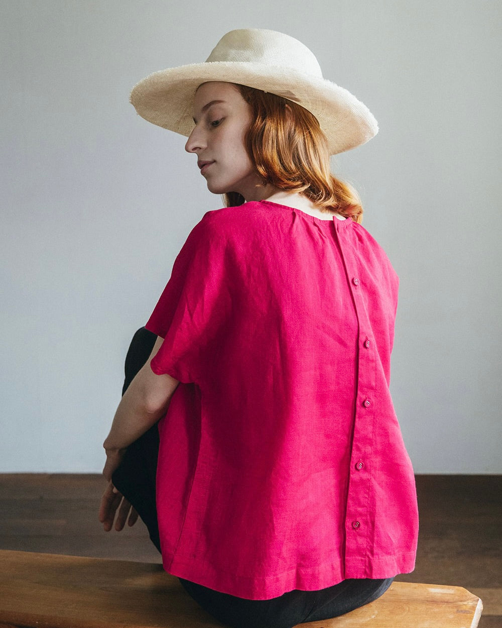 Helmi Top: Framboise