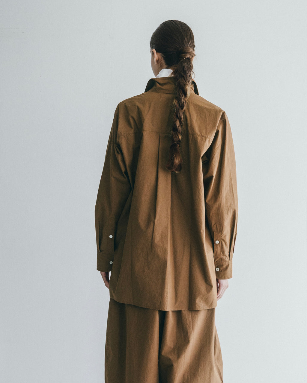 Rajesh Shirt: Khaki Brown