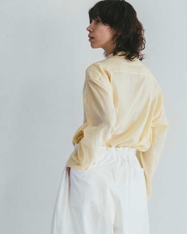 Ila Shirt: Golden Cream