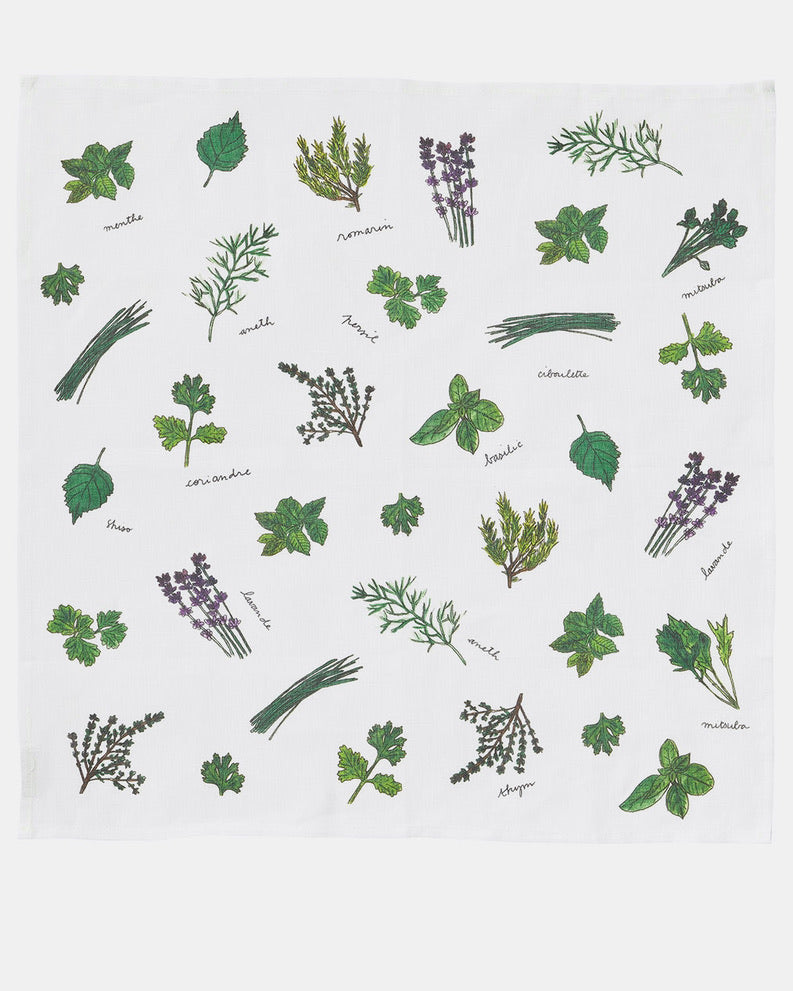Handkerchief-Isabelle Boinot: Herbs