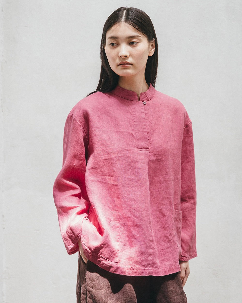 Olivia Top: Camellia