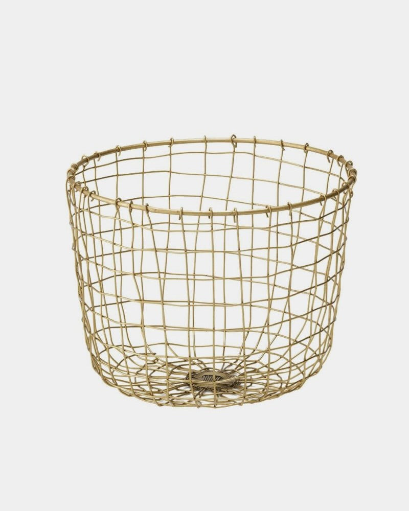Wire Basket: Round Medium