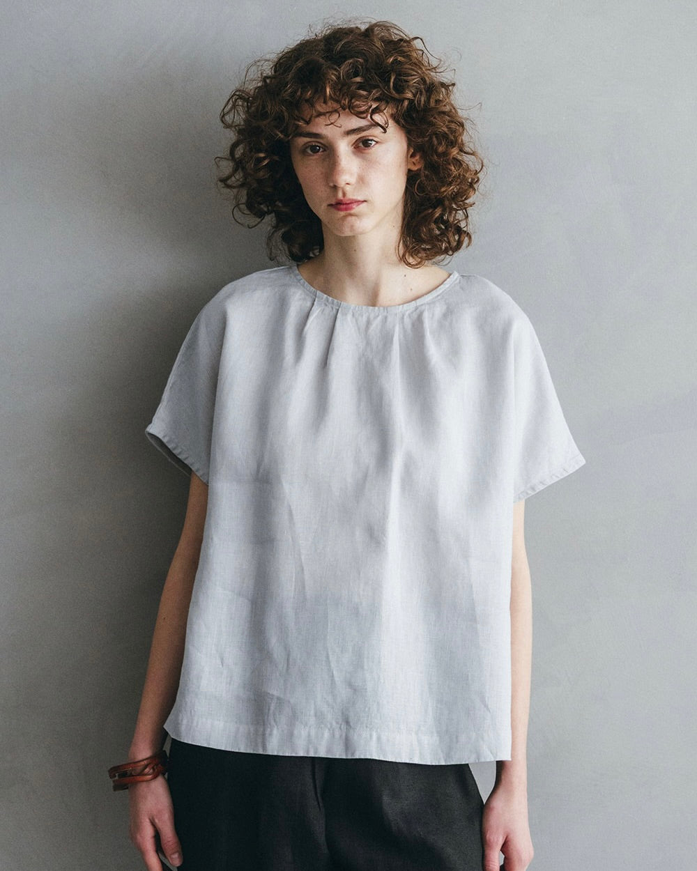 Helmi Top: Pigeon
