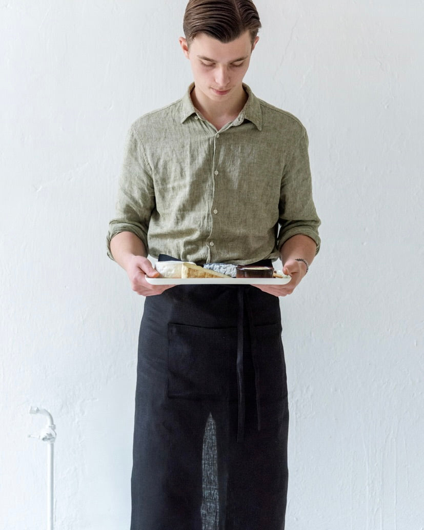 Garçon Apron: Black