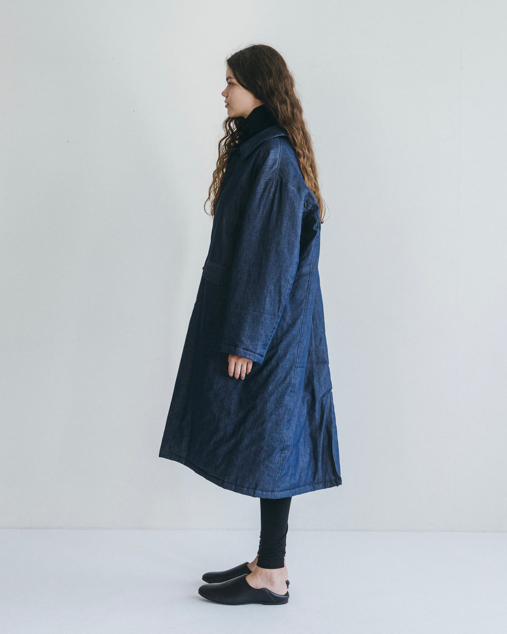 Amar Coat: Denim