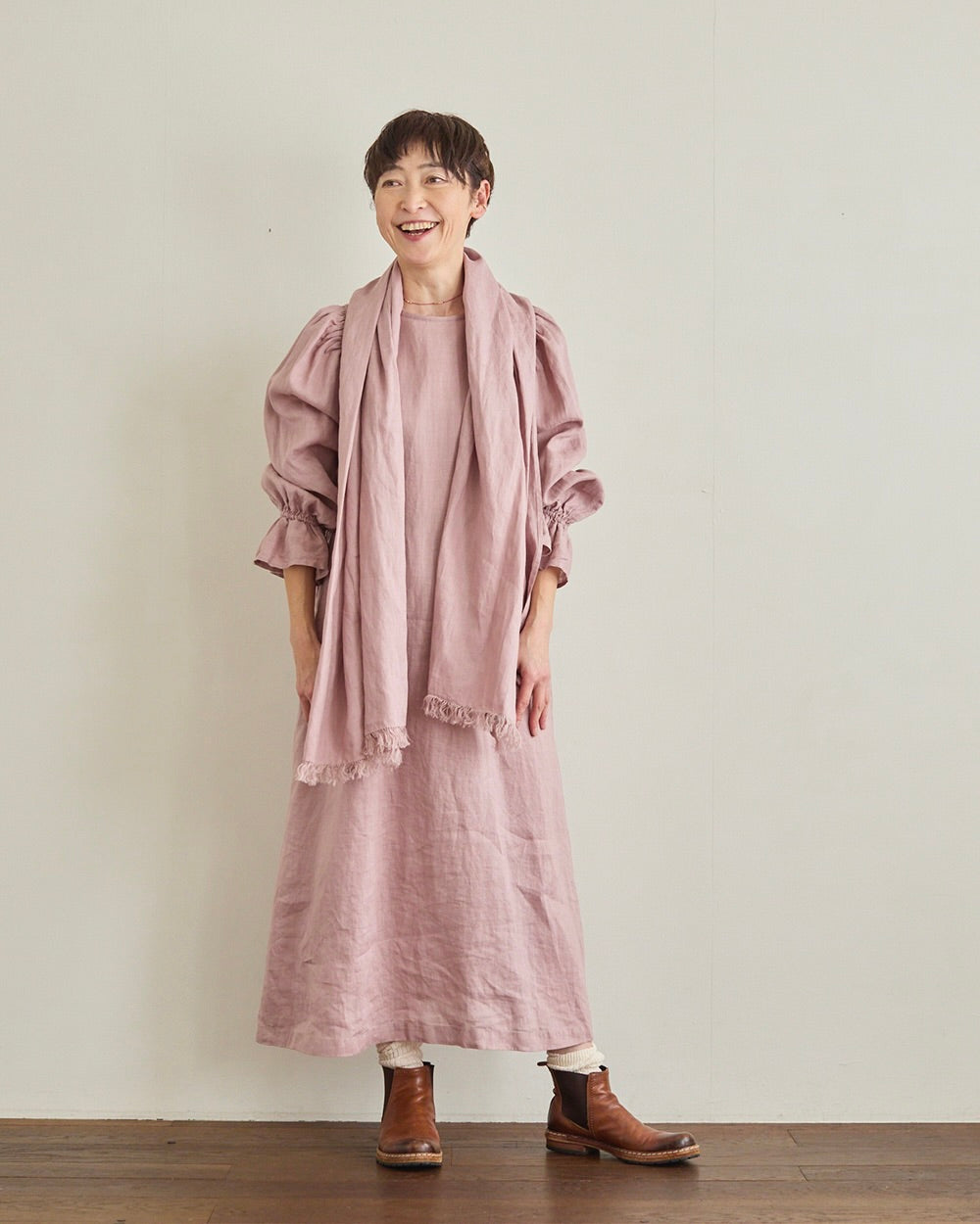 Nicky Dress: Rose