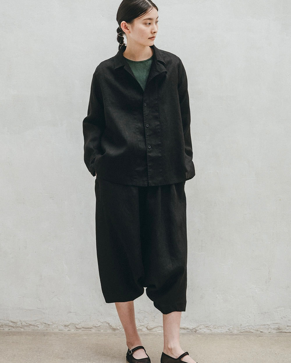 Elsie Shirt: Black