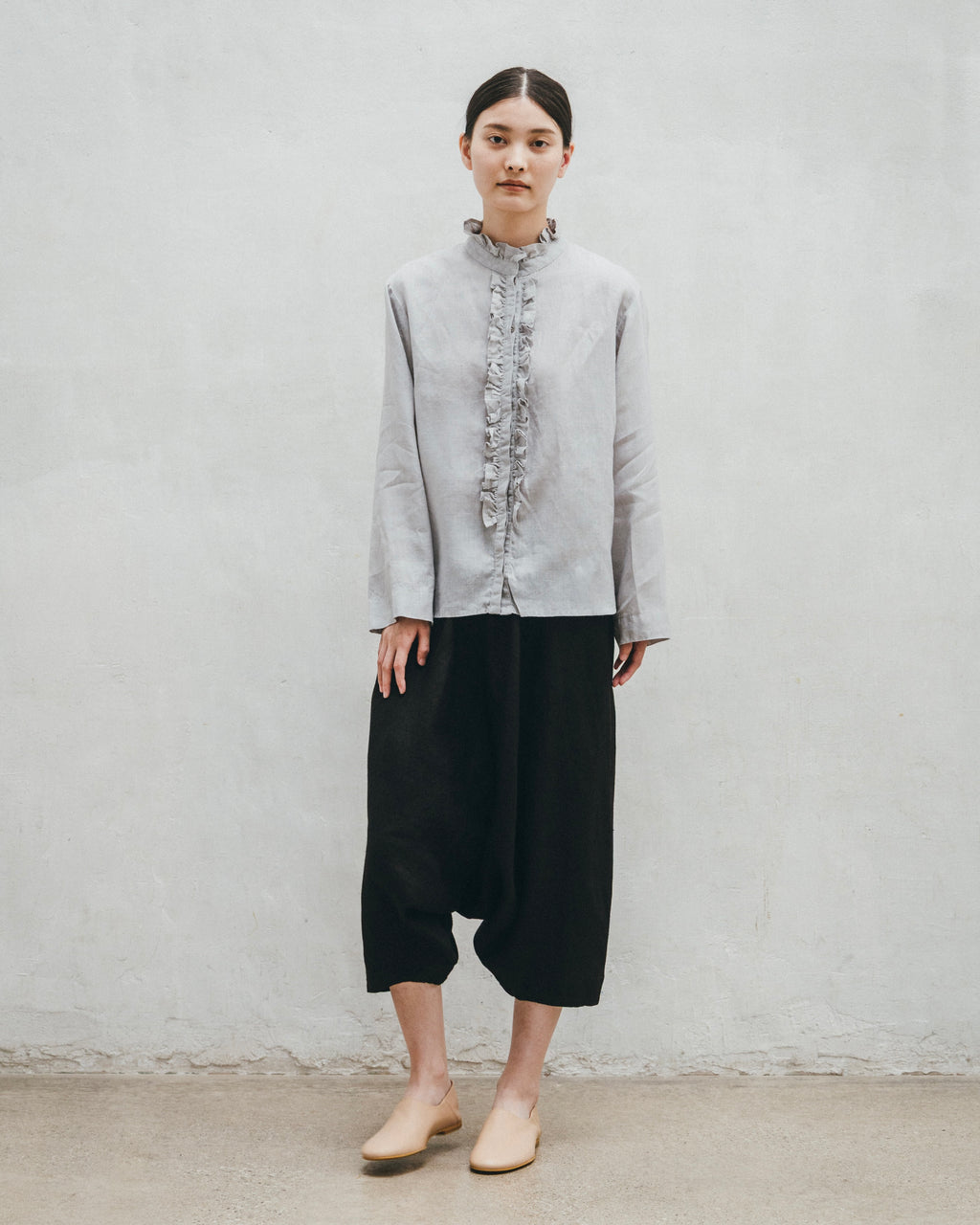 Arabella Top: Pigeon