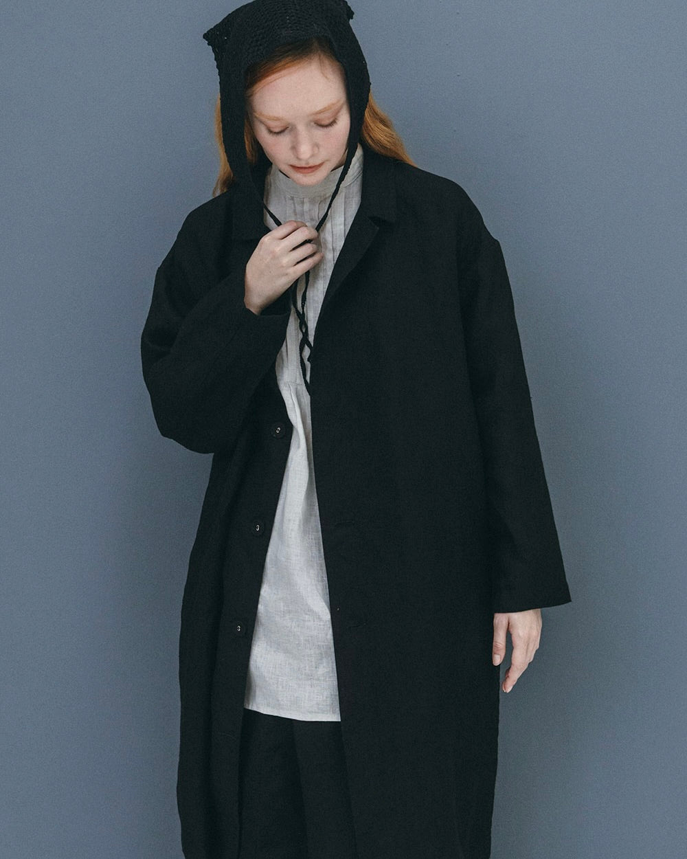 Josephine Coat: Black