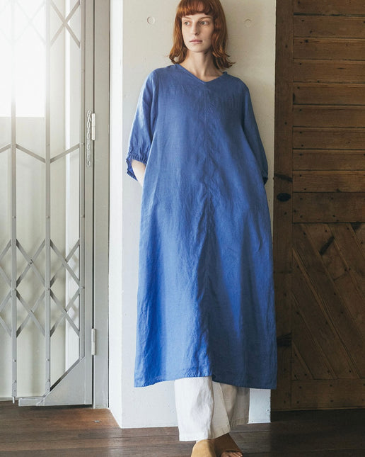 fog linen work｜リネンワンピース モモ チュニック - 趣佳