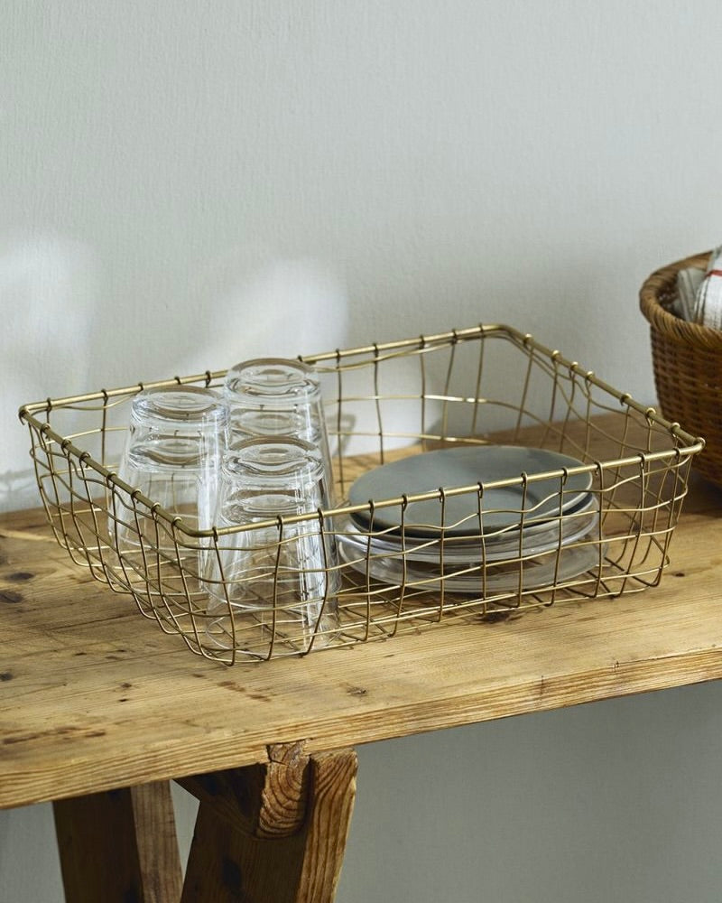 Wire Basket: Low: Medium