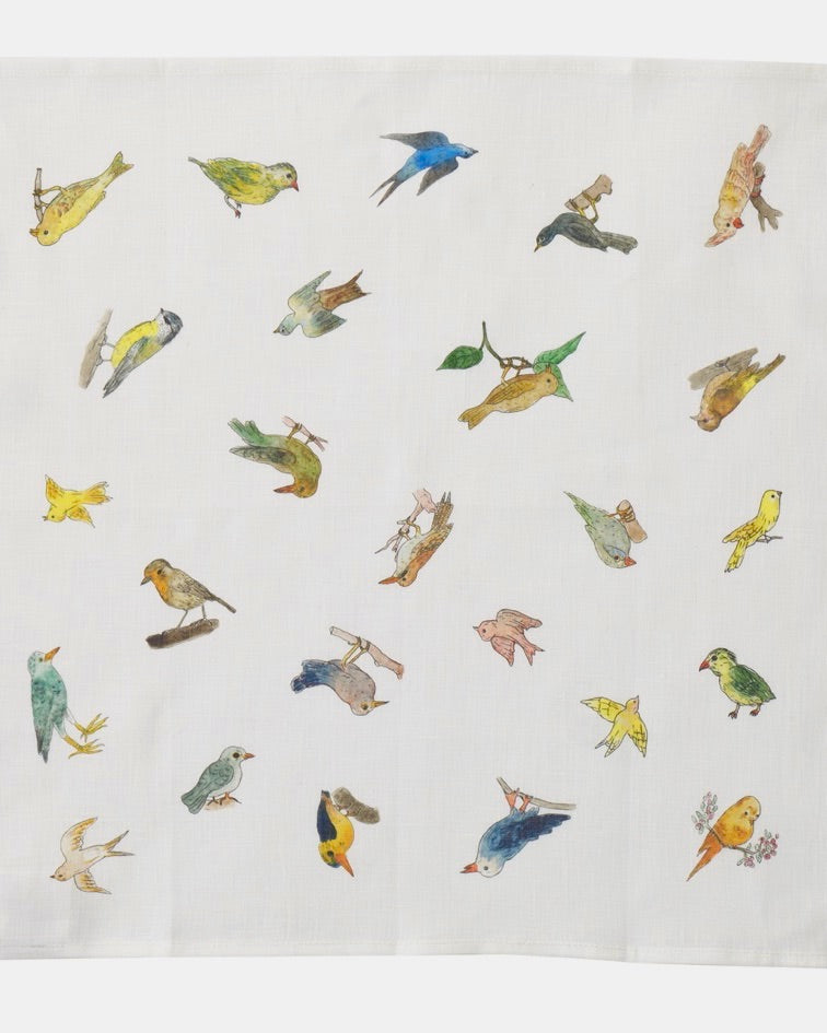 Handkerchief-Isabelle Boinot: Birds