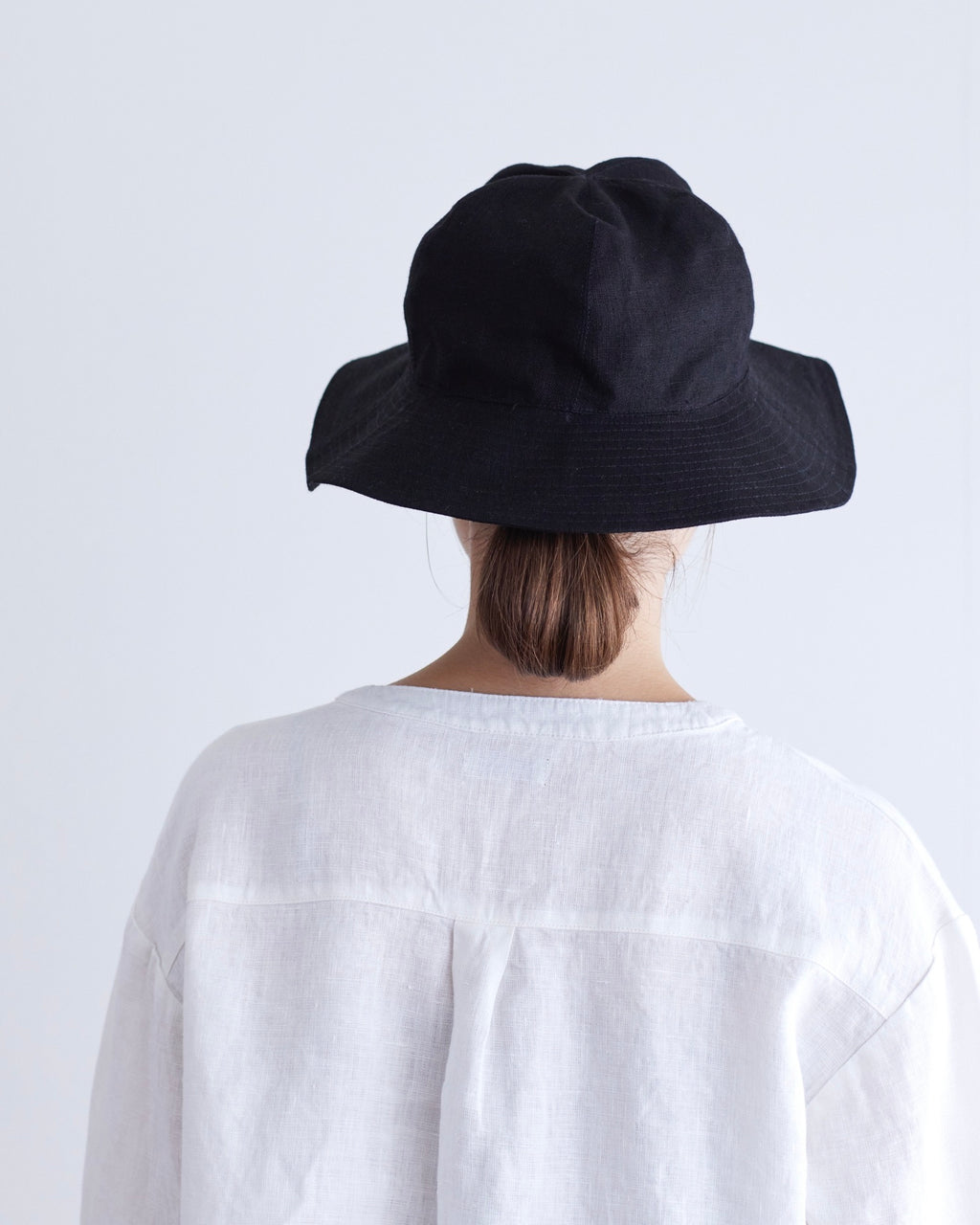 Cree Linen Hat: Black