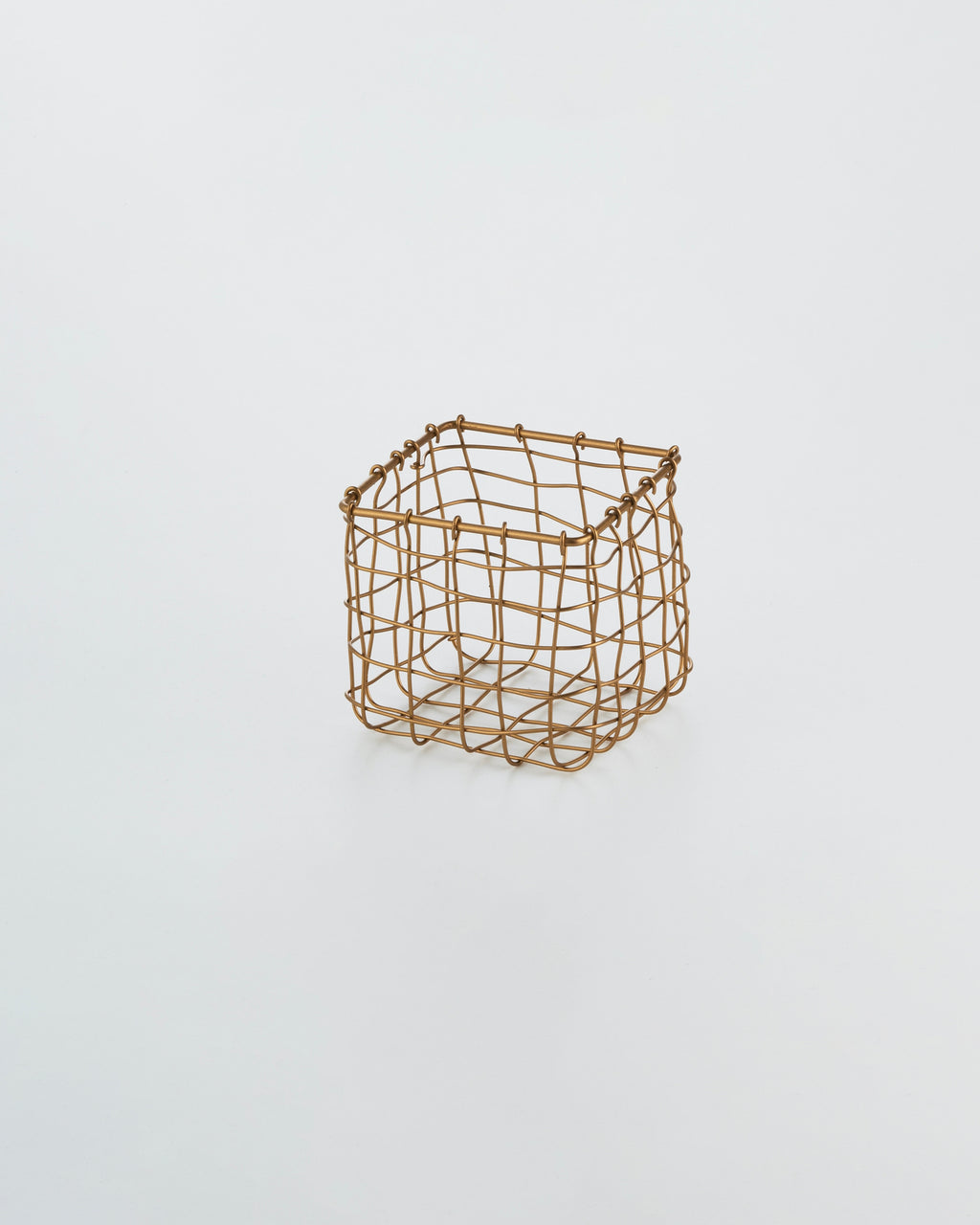 Brass Basket: Square