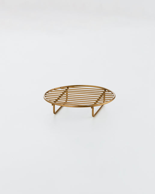 brass oval tray - medium