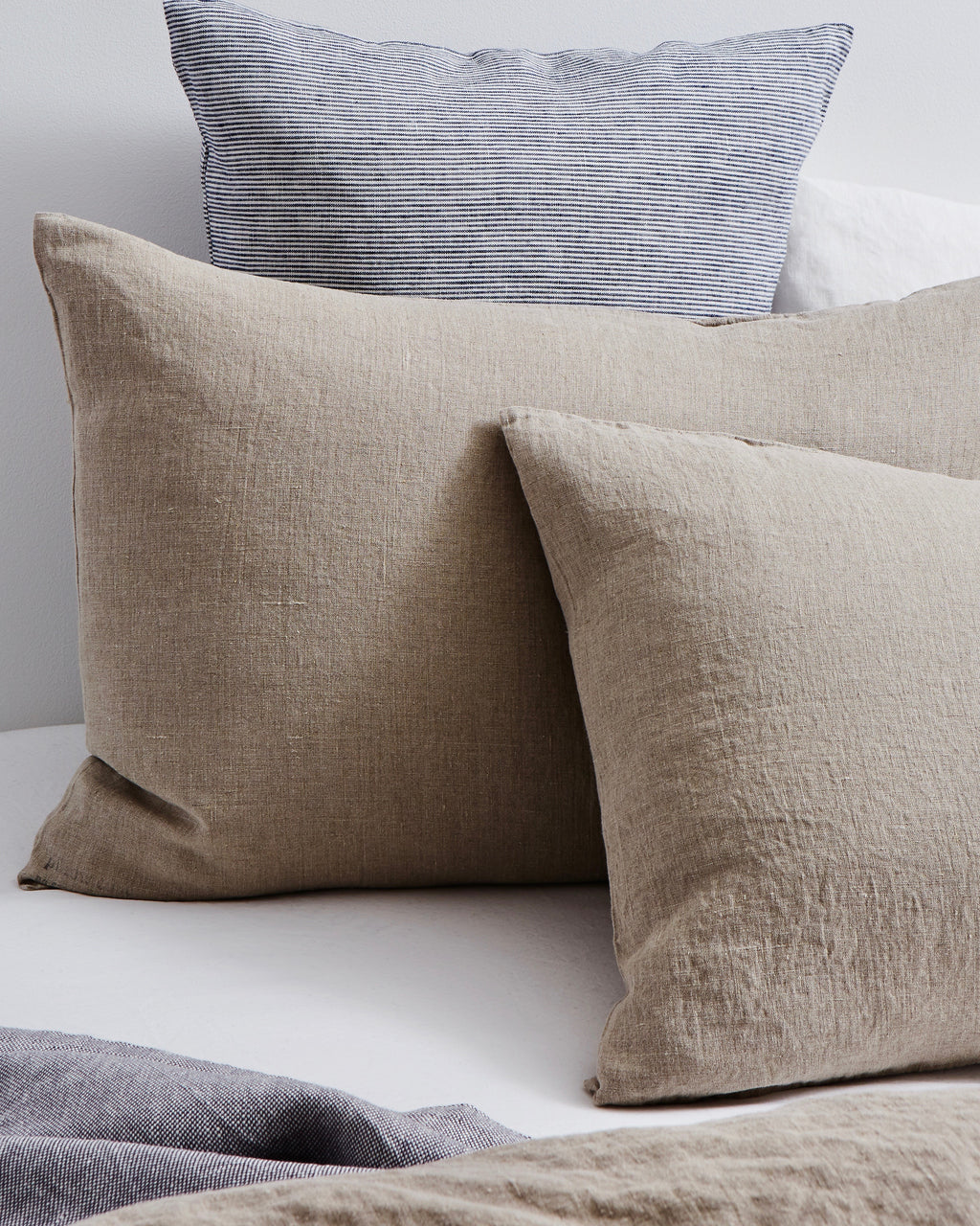 Linen Pillowcases: Natural