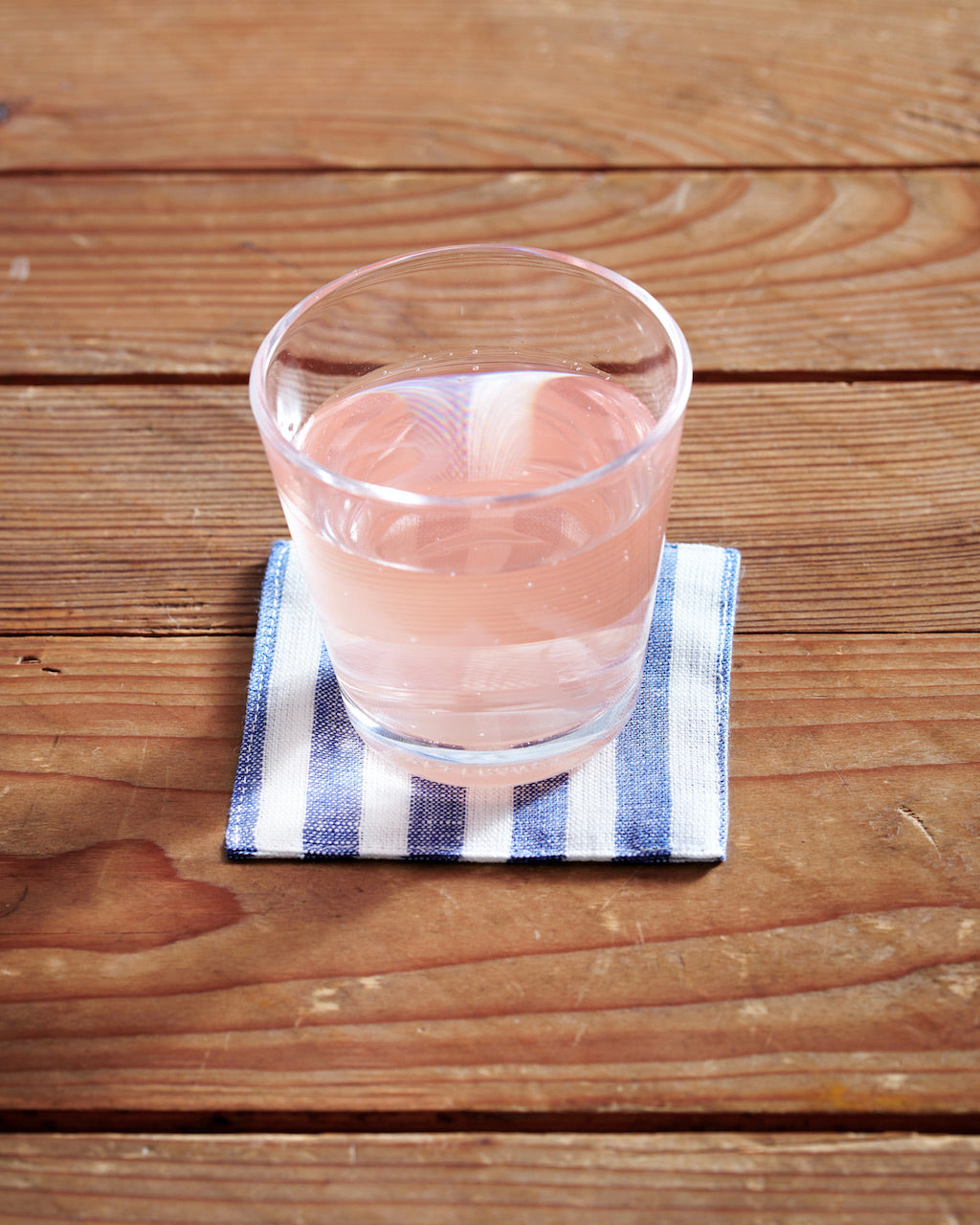 Coasters: Blue White Stripe