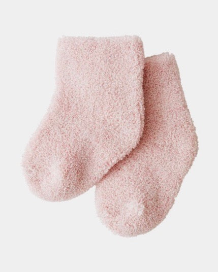 Cotton Baby Socks: Pink