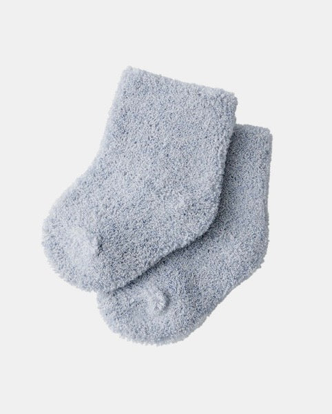 Cotton Baby Socks: Blue