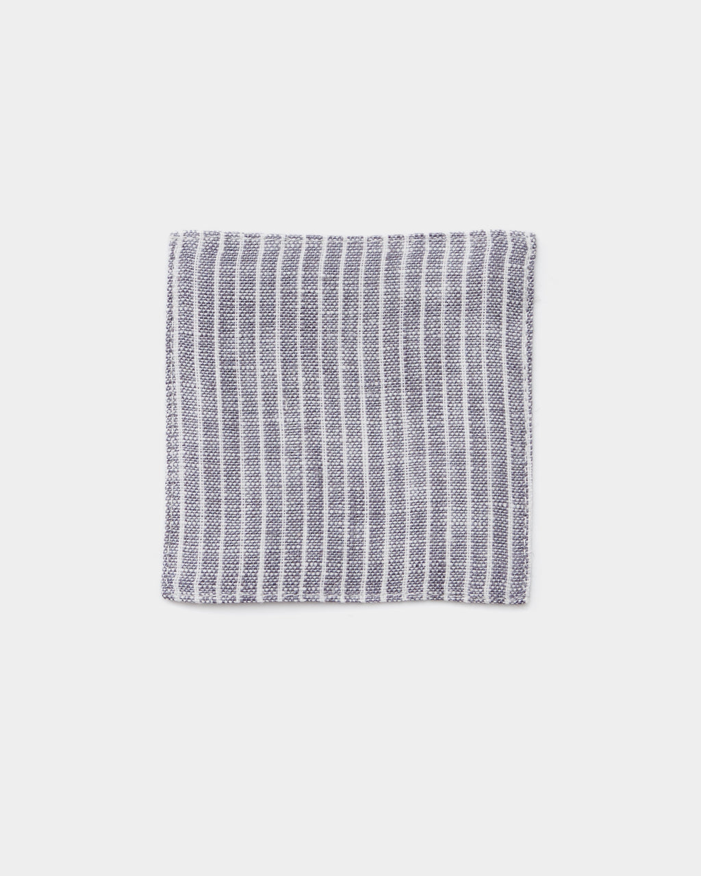 Coasters: Grey Thin White Stripe