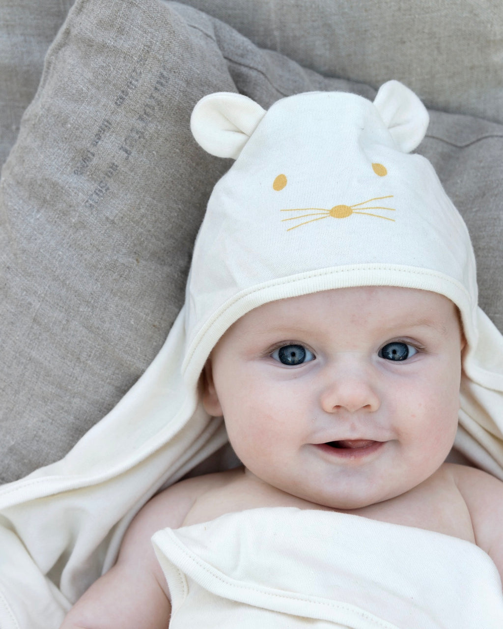Hooded Cotton Swaddle