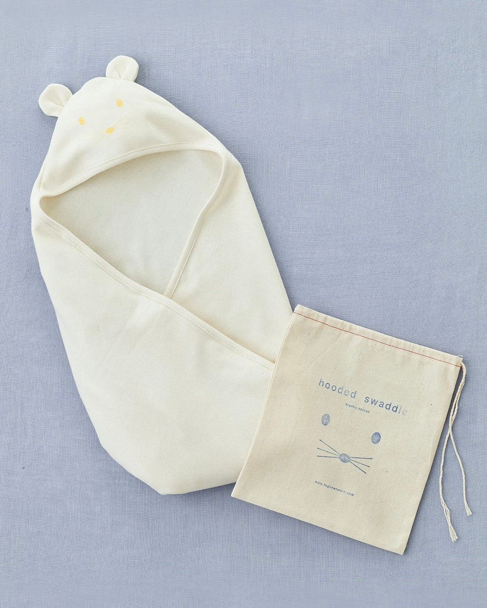 Hooded Cotton Swaddle
