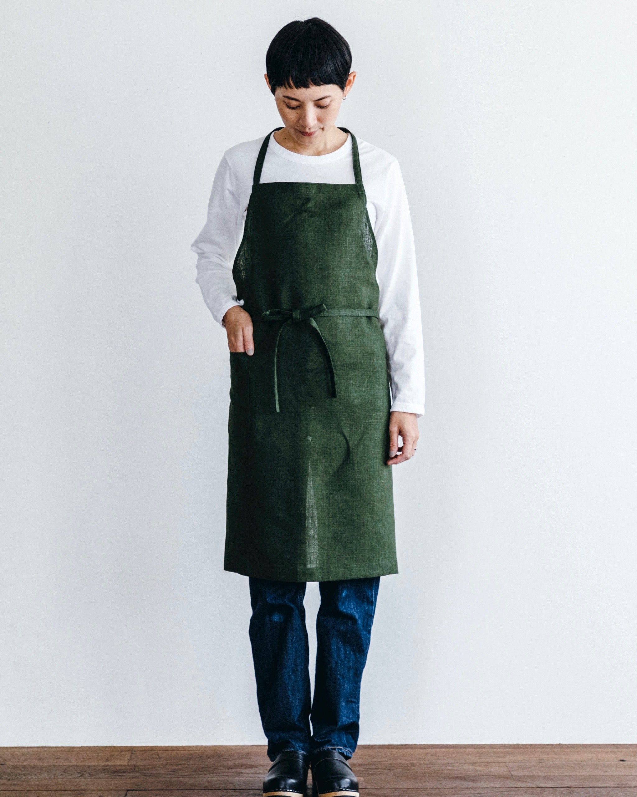 Fog Linen Work Daily Apron - Thumbnail 3