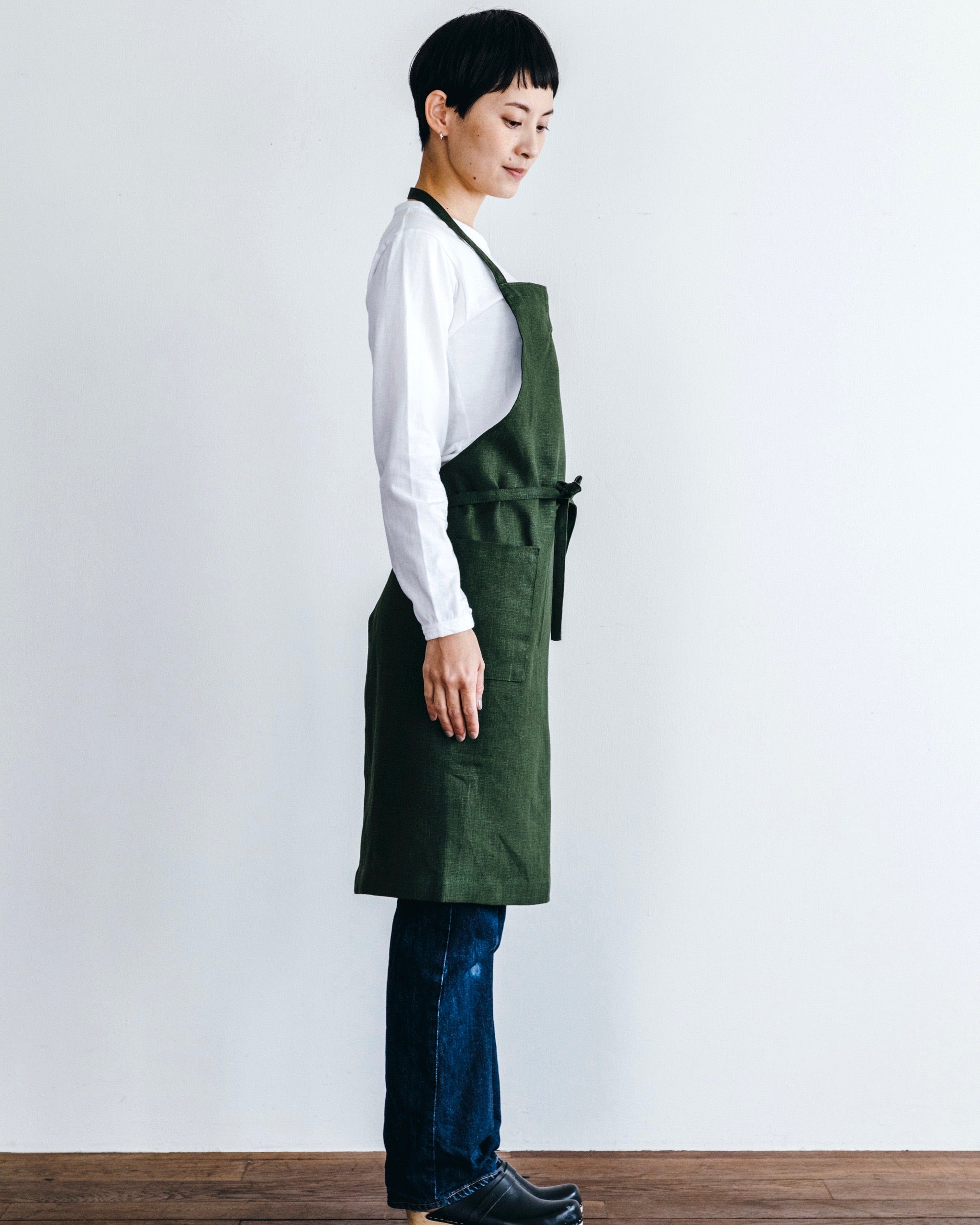 Fog Linen Work Daily Apron - Thumbnail 4