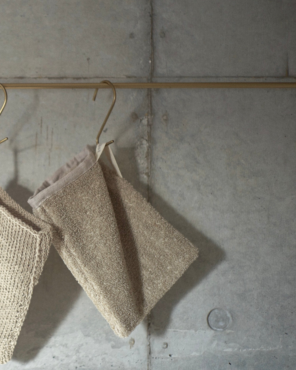 Linen Massage Bath Mitten