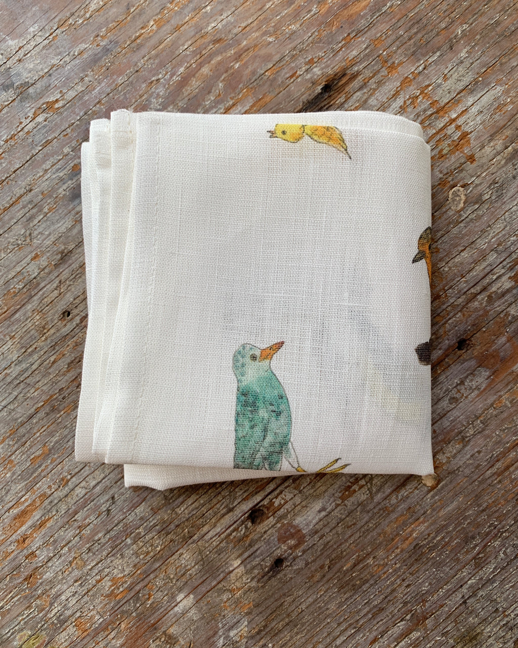 Handkerchief-Isabelle Boinot: Birds