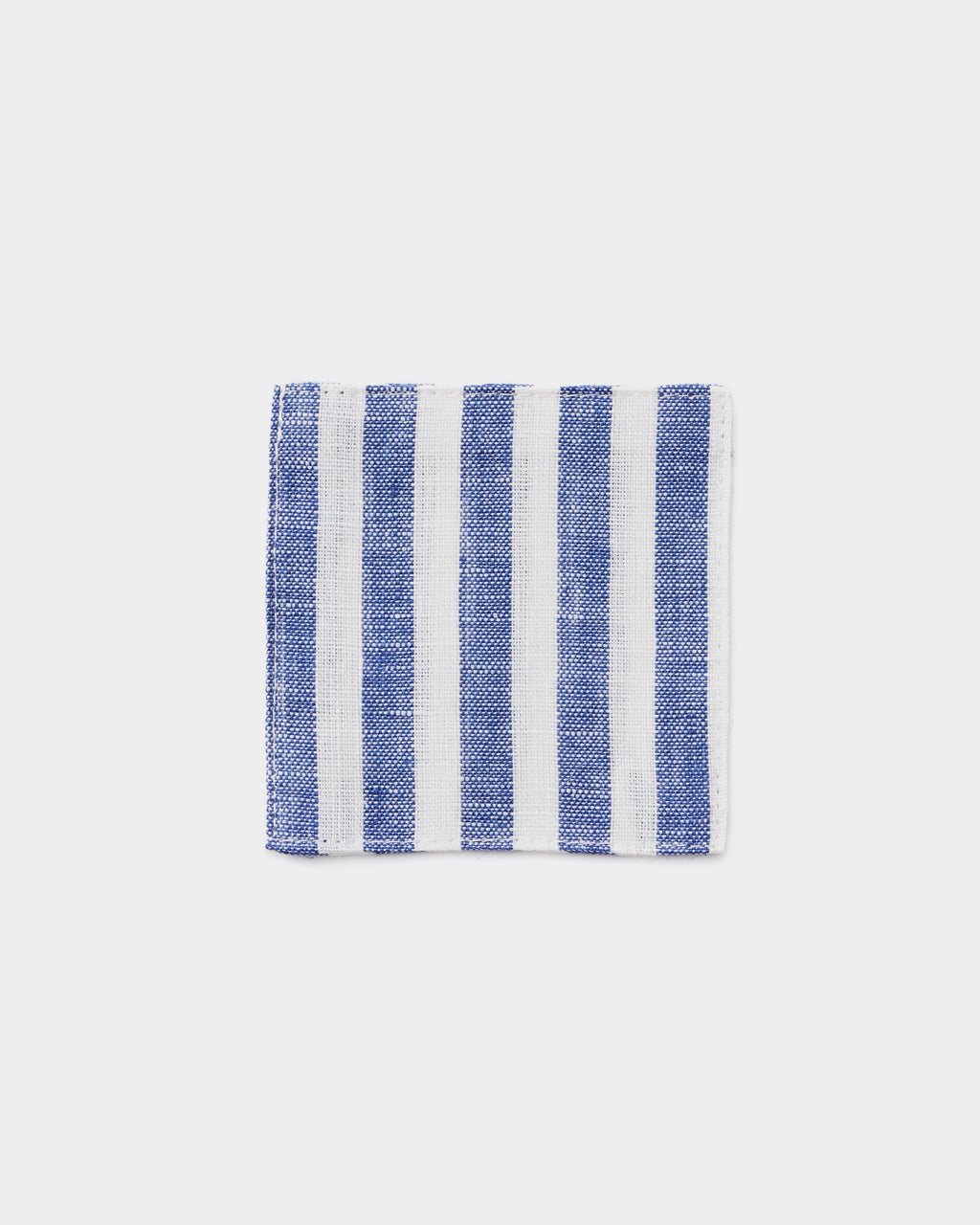 Coasters: Blue White Stripe