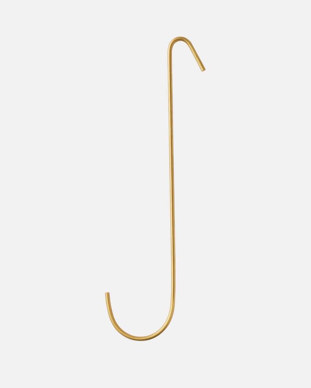 Brass J Hooks: Long: Large