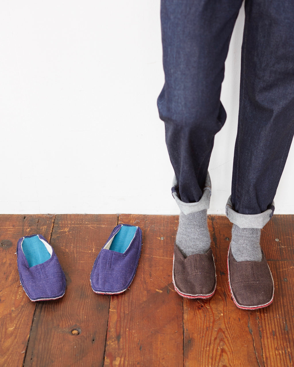 Wool Linen Slippers: Assorted Colors